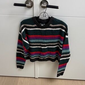 American Eagle Outfitters Multicolor Striped Sweater